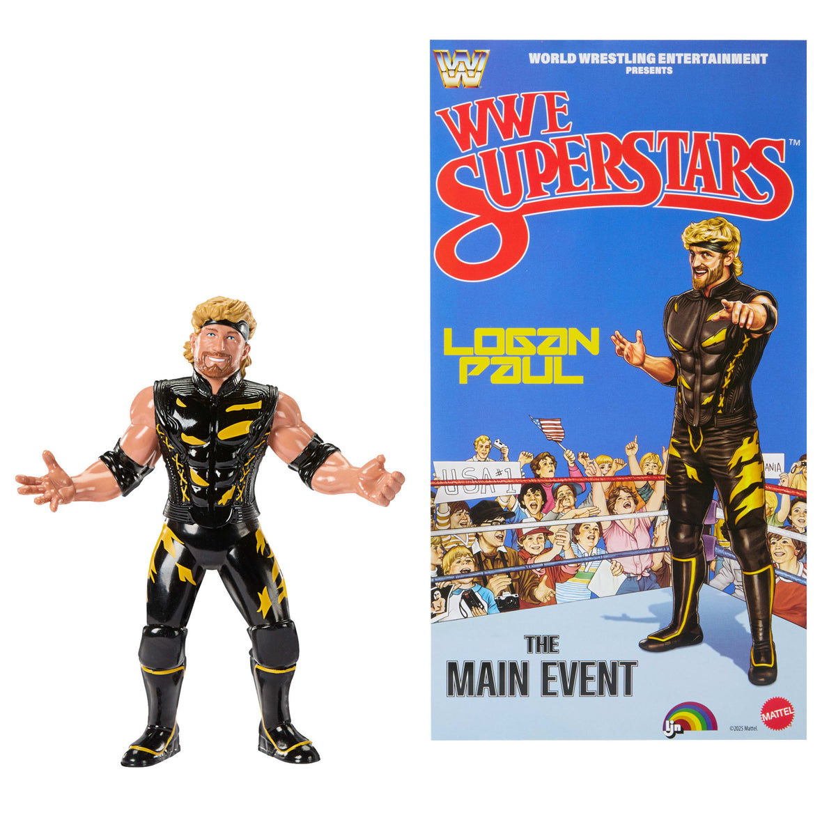 LJN  WWE Superstars Logan Paul Action Figure