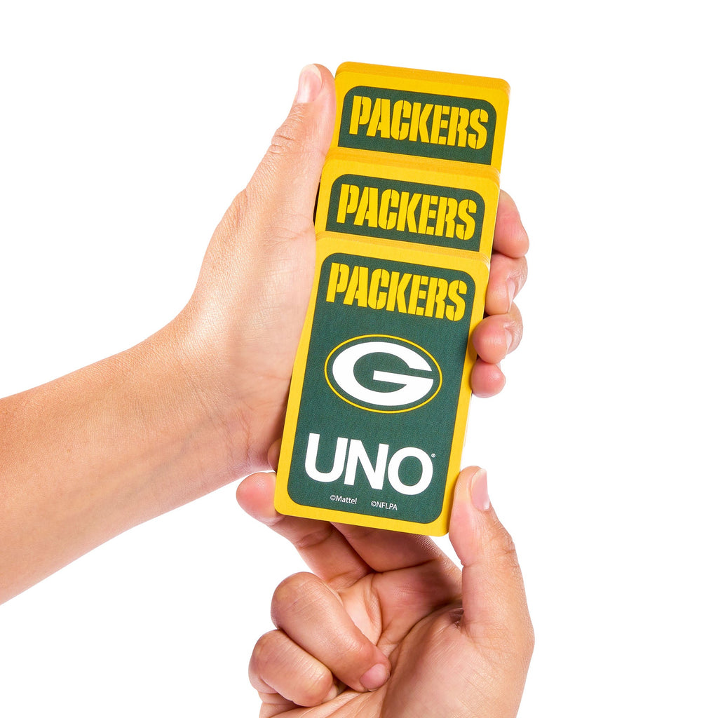 UNO Fandom NFL Green Bay Packers Game Deck