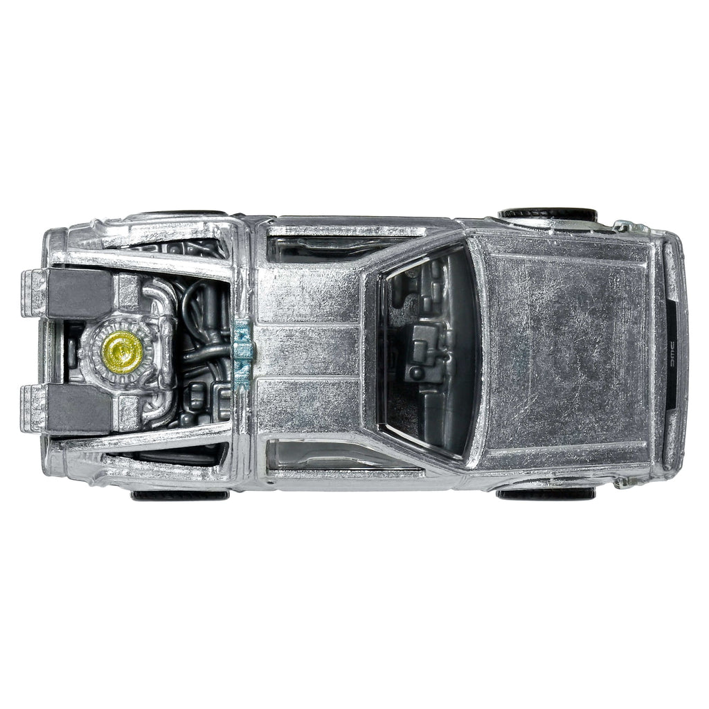 Hot Wheels Premium Car Culture 2-Pack Back to the Future Time Machine & 1987 Toyota Pickup Truck / Camionnette