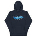 Hot Wheels Snowflake Gears Logo Navy Hoodie