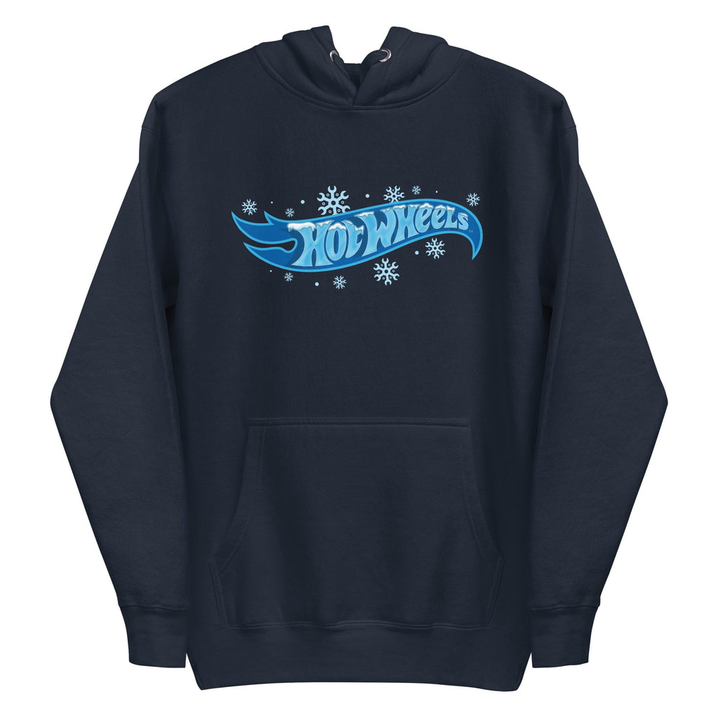 Hot Wheels Snowflake Gears Logo Navy Hoodie