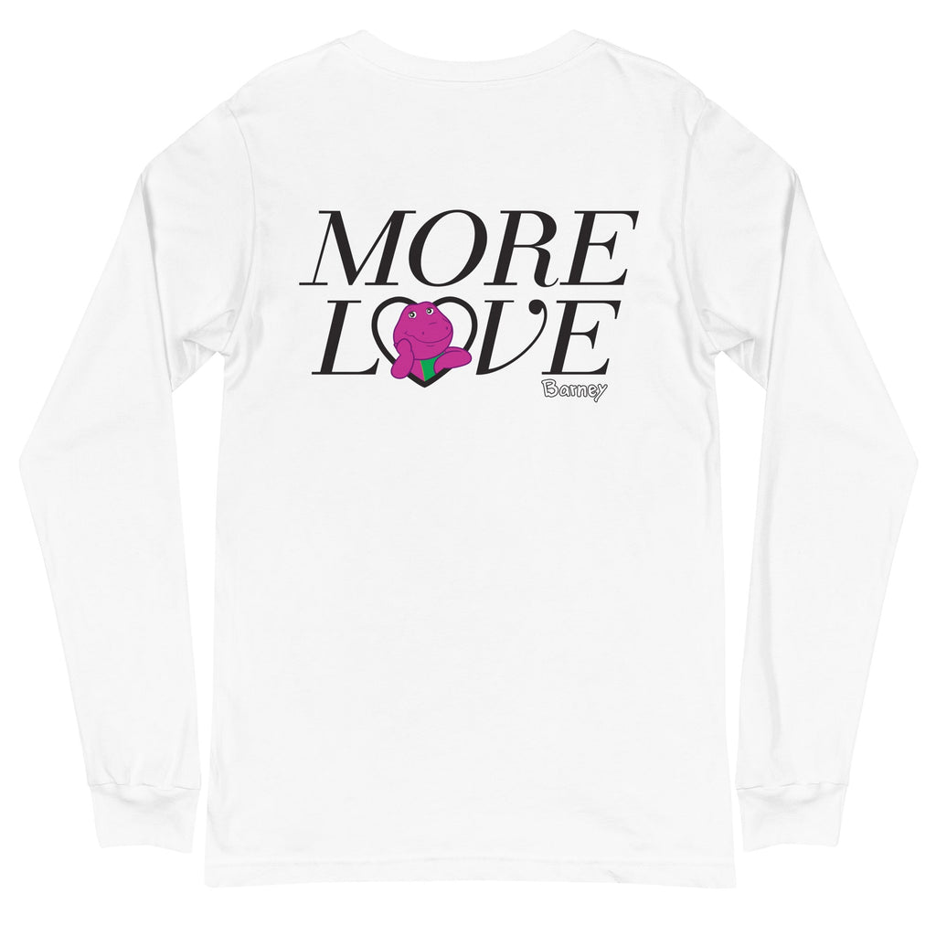 Barney Embroidered Love Club Long Sleeve T-Shirt