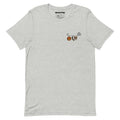Monster High Brooch Embroidered Grey T-Shirt