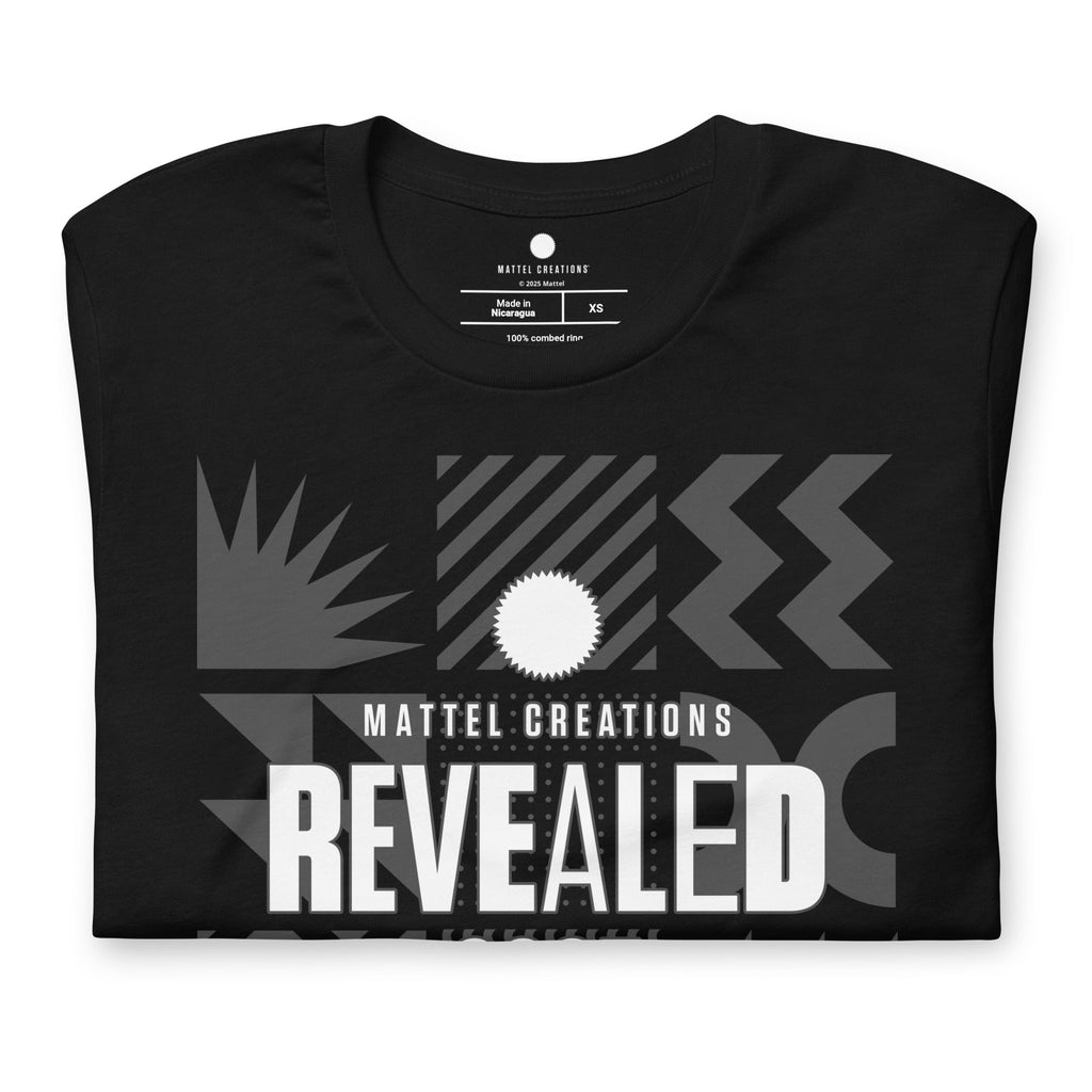 Mattel Creations Revealed 2025 Black T-Shirt