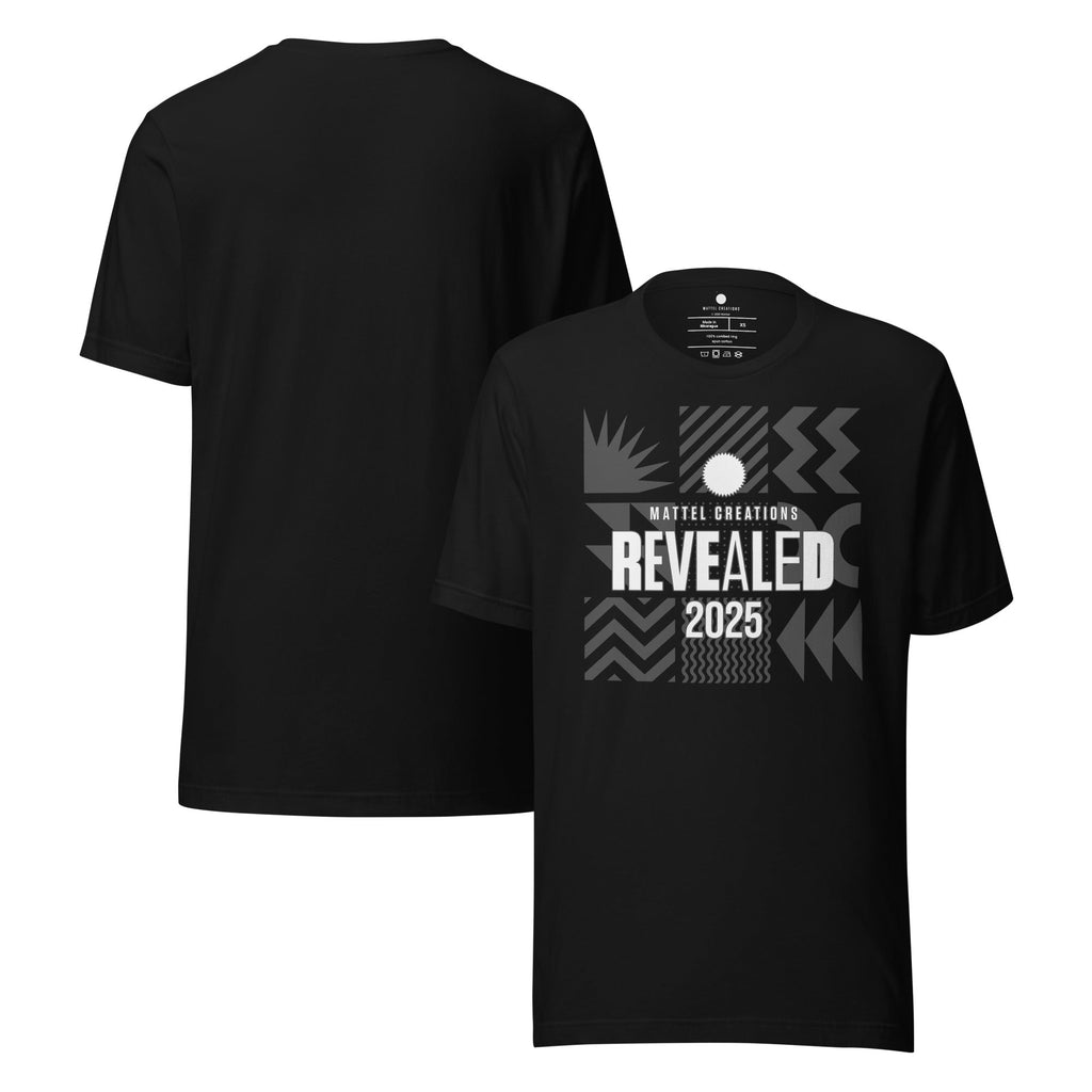Mattel Creations Revealed 2025 Black T-Shirt