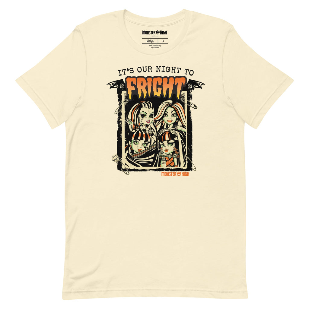 Monster High Fright Night Cream T-Shirt