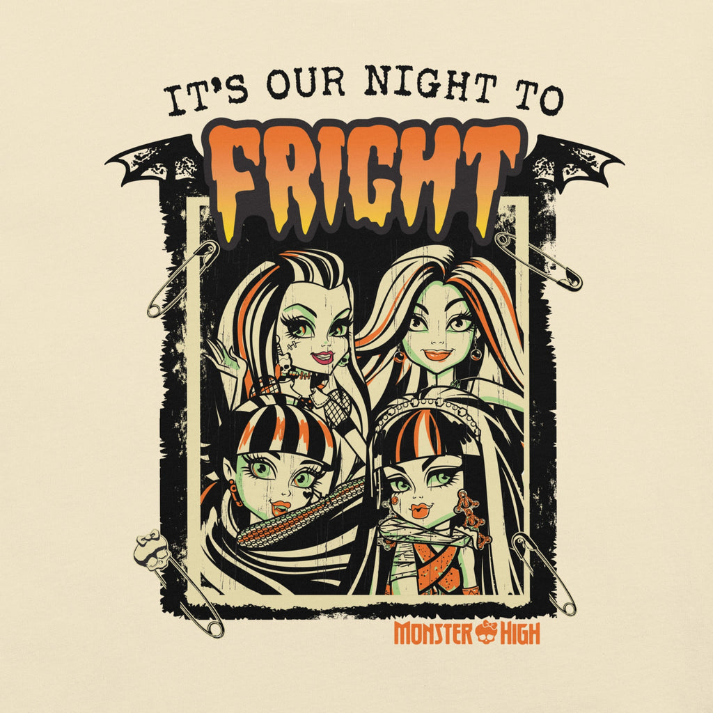 Monster High Fright Night Cream T-Shirt