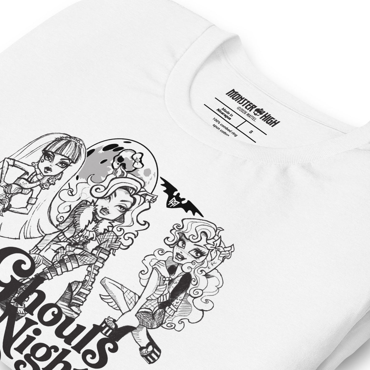Monster High Ghouls Night Out White T-shirt
