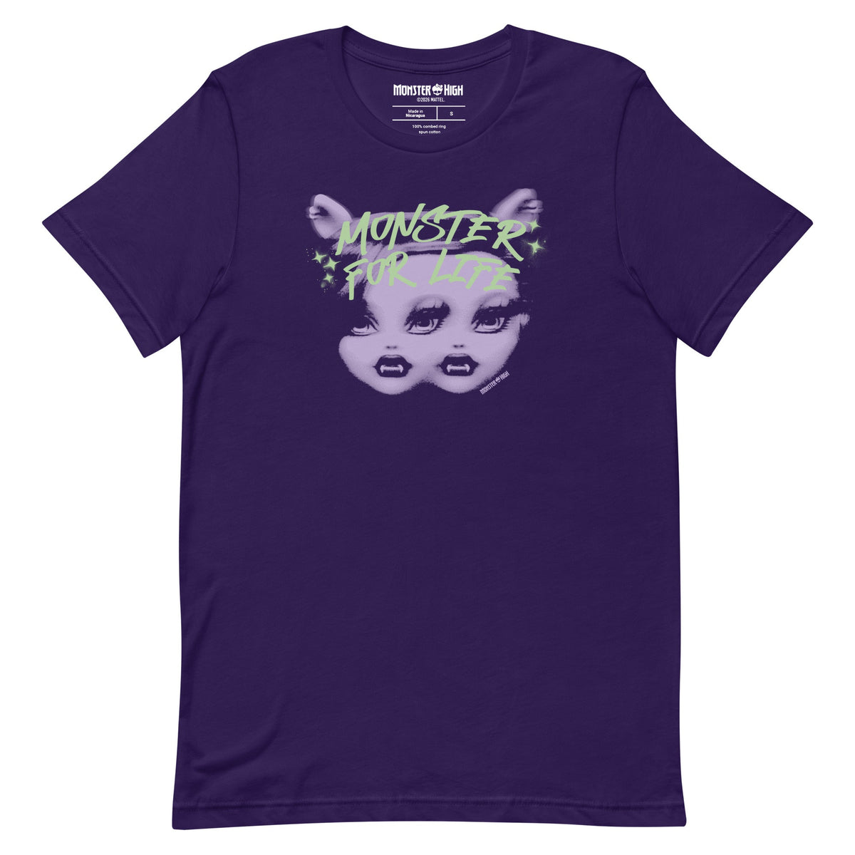 Monster High Monster for Life Purple T-shirt