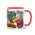 Hot Wheels in Katakana White Mug